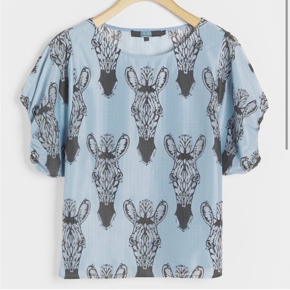 Anthropologie Eva Franco Zebra 🦓 Top ✨
